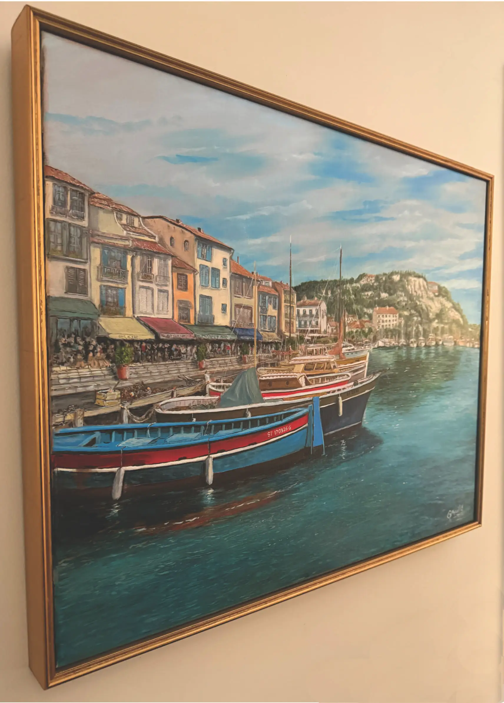 Perspective frame view