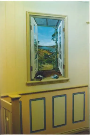 Country view - Acrylic on board