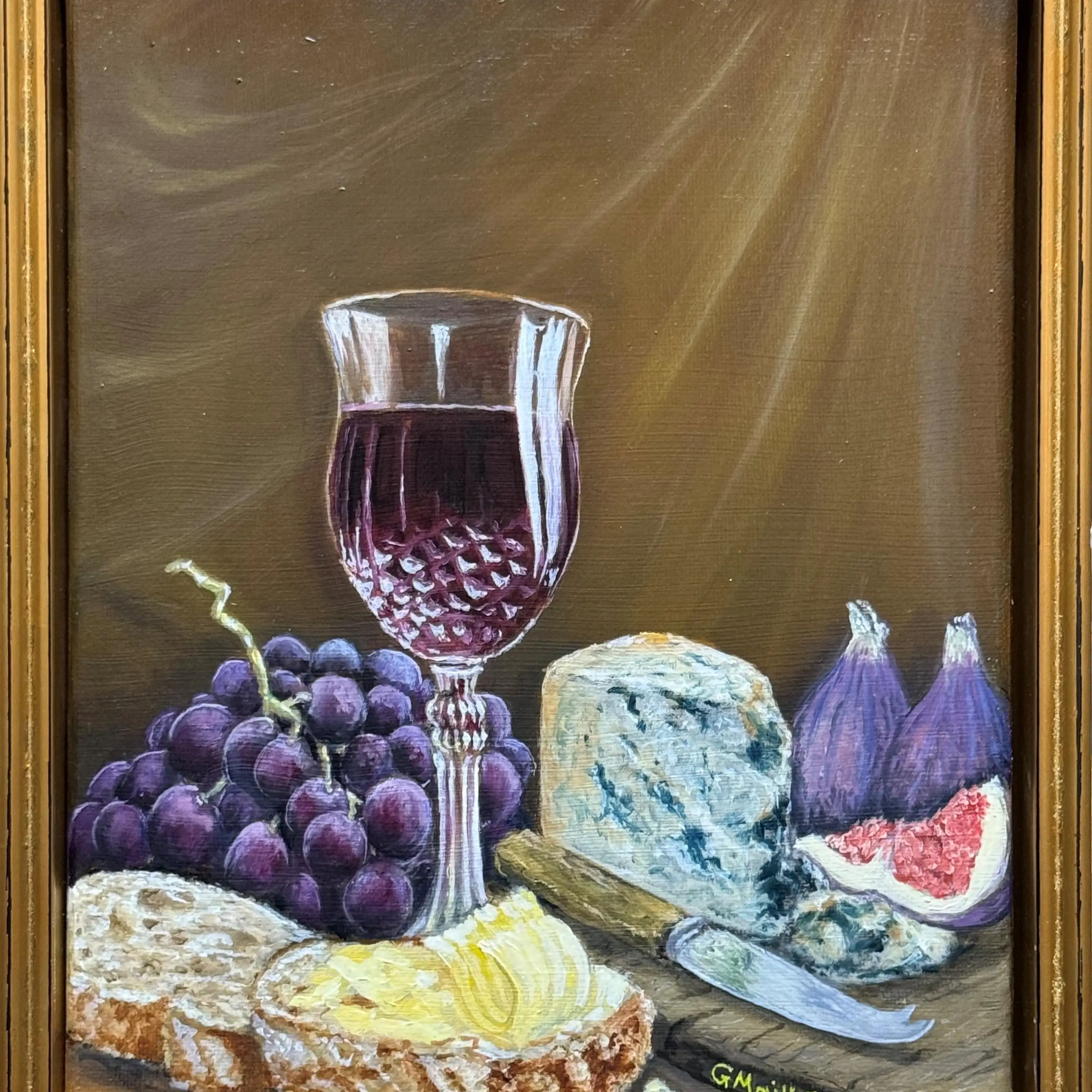 Simple Pleasures framed