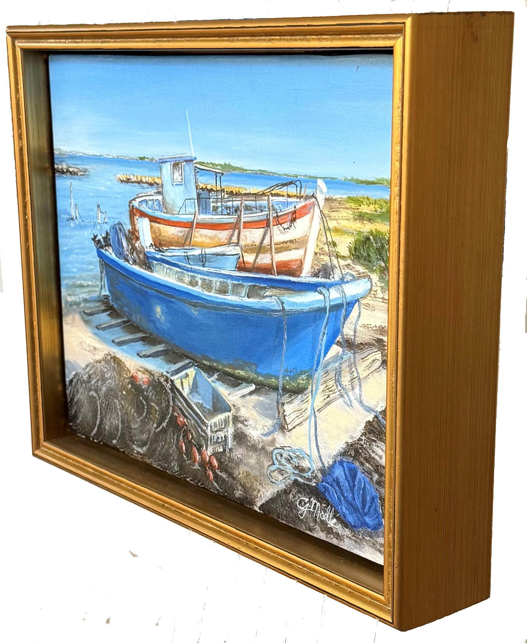 Boats on Dry Dock frame detail 