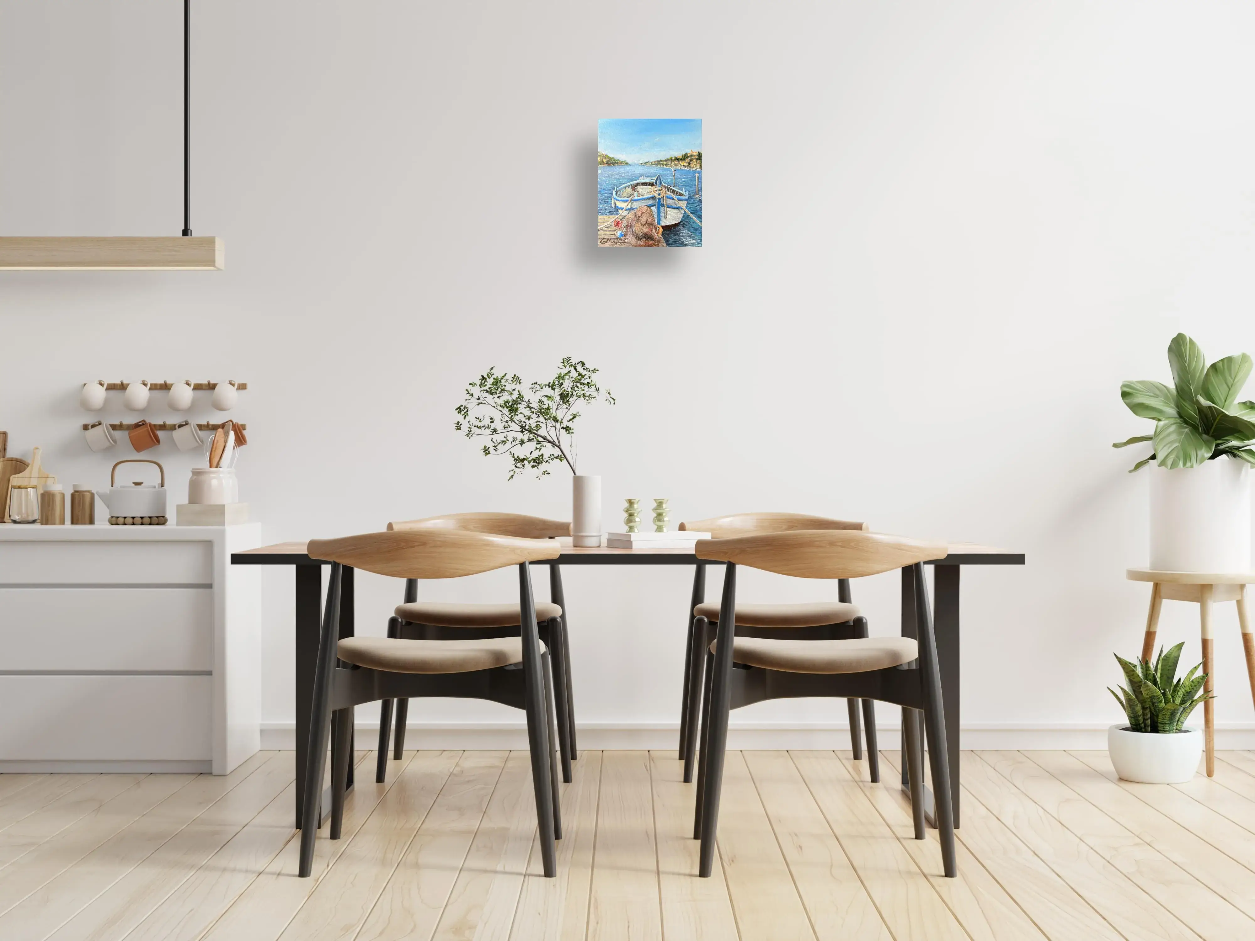 Resting After the Day’s Catch on Kitchen.webp